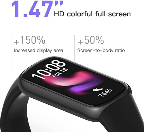 hhscute akıllı saatler, 1.47 Tam Ekran Bayan akıllı saatler akıllı saat iPhone Uyumlu Hafif Tasarım spor saat Hediyeler Kadınlar