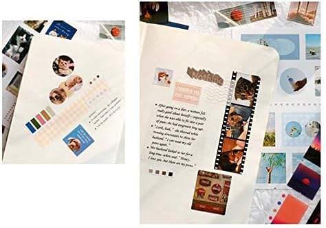 Yaratıcı Kadın Günlüğü Scrapbooking Bloknot Fotoğraf Albümü Kırtasiye Sticker DIY dekorasyon çıkartması El Hesabı Seyahat Çıkartmalar(4)
