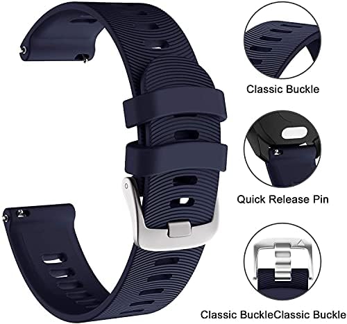 Motast için uyumlu 1.69 Smartwatch Band, Spor Silikon Yedek Sapanlar için Uyumlu MuGo P36A / AGPTEK 1.69 / Togala Smartwatch/Doubc