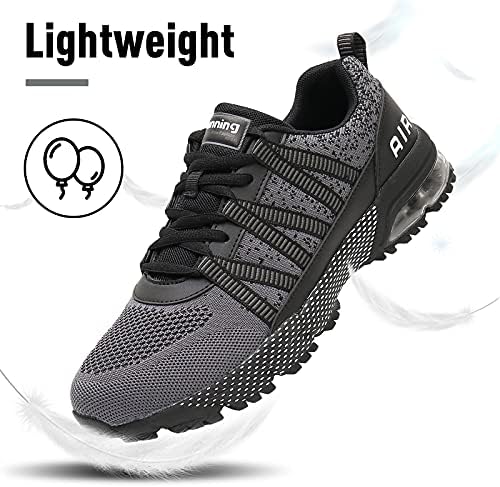 ADCORAN Erkek hava koşu ayakkabıları Tenis Ayakkabıları Atletik Trail Sneakers Mesh Nefes Ayakkabı için Spor Spor