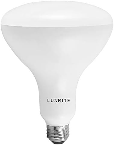 Luxrite LR31822 14-Watt LED BR40 Projektör Ampulü, 85W Eşdeğeri, Kısılabilir, Doğal Beyaz 3500K, 1100 Lümen, E26 Tabanı, UL Listeli,