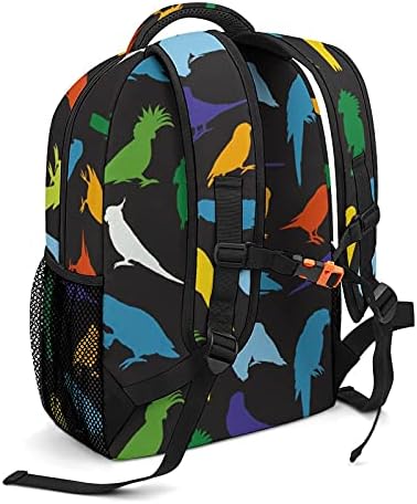 Papağanlar Kuşlar Desen Seyahat sırt çantası Rahat Spor Çanta Oxford kumaş Çalışma Alışveriş seyahat kamp İçin uygun