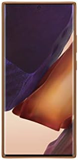 SAMSUNG Galaxy Note20 Ultra 5G Kılıf, Deri Arka Kapak-Kahverengi (ABD Versiyonu) (EF-VN985LAEGUS)