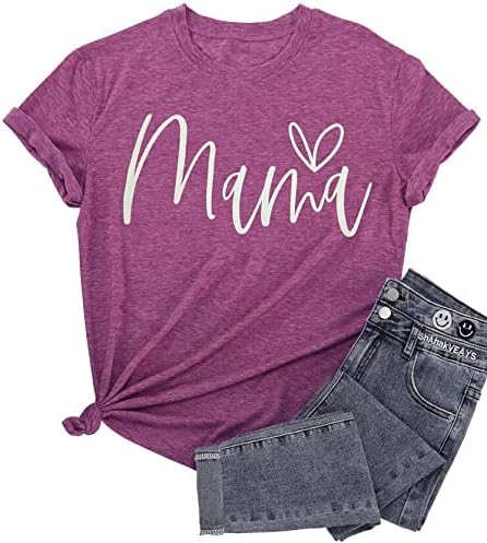 Anne ve Mini Gömlek Anne ve Bana Eşleştirme Sevimli T-Shirt Anne Mini Eşleştirme Tee Anne ve Kızı Hediyeler Tshirt