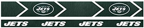 Littlearth Bayan NFL New York Jets Kafa Bandı Seti, Takım Rengi, 2 Paket